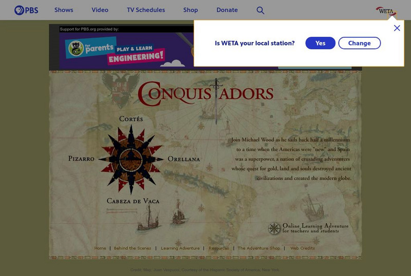 Pbs: The Conquistadors Unit Plan Pbs: The Conquistadors Unit Plan