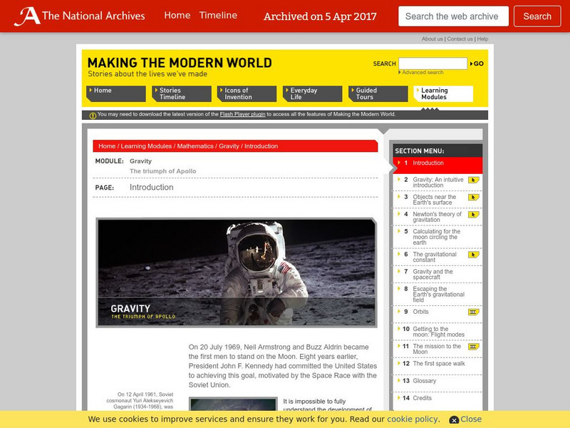 Making the Modern World: Gravity Unit Plan Making the Modern World: Gravity Unit Plan