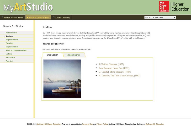 My Art Studio: Art Styles: Realism Unit Plan My Art Studio: Art Styles: Realism Unit Plan