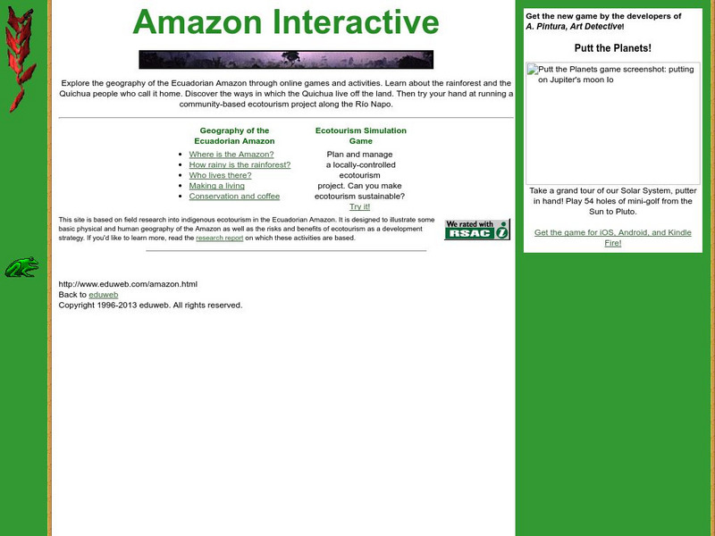 Eduweb: Amazon Interactive Interactive Eduweb: Amazon Interactive Interactive
