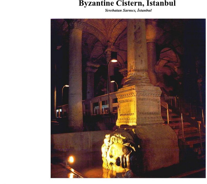 Byzantine Cistern, Istanbul Graphic Byzantine Cistern, Istanbul Graphic
