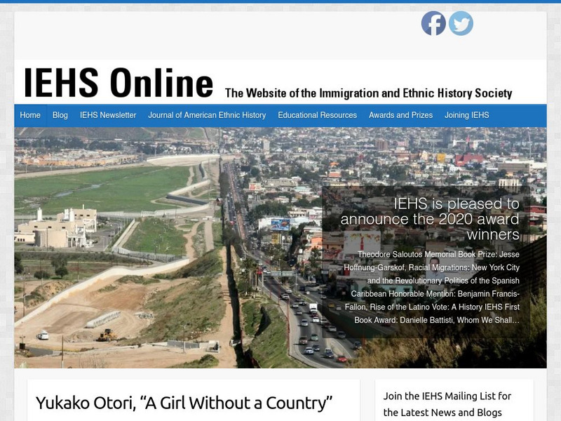 Iehs: Iehs Online: The Website of the Immigration and Ethnic History Society Website Iehs: Iehs Online: The Website of the Immigration and Ethnic History Society Website