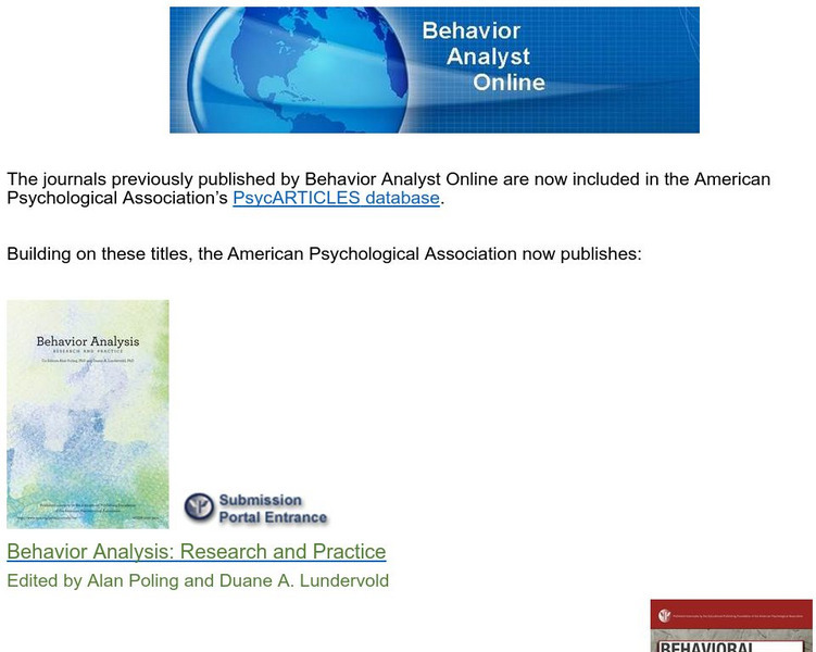 Behavior Analyst Online Website Behavior Analyst Online Website