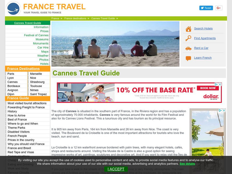 Just France: Cannes Website Just France: Cannes Website