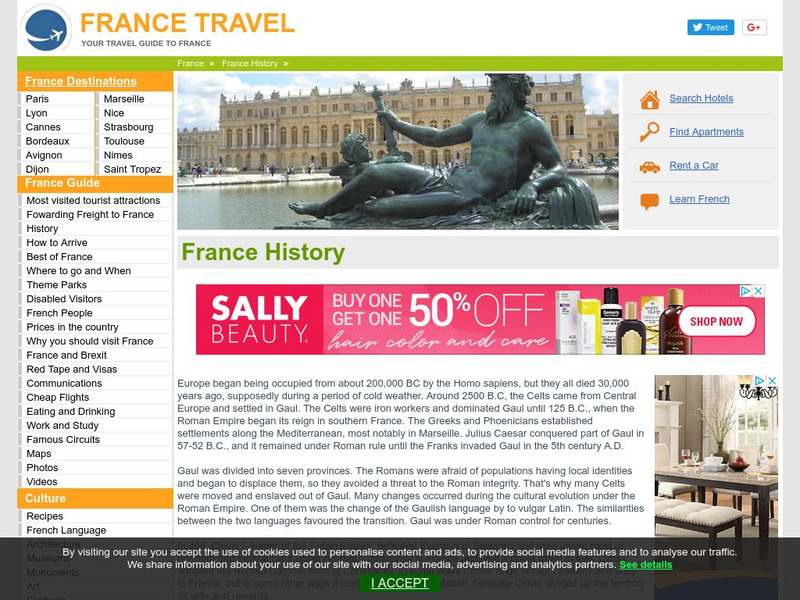 Just France: History of France Website Just France: History of France Website