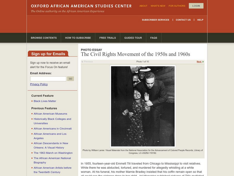 Oxford Aasc: The Civil Rights Movement of the 19502 and 1960s PPT Oxford Aasc: The Civil Rights Movement of the 19502 and 1960s PPT