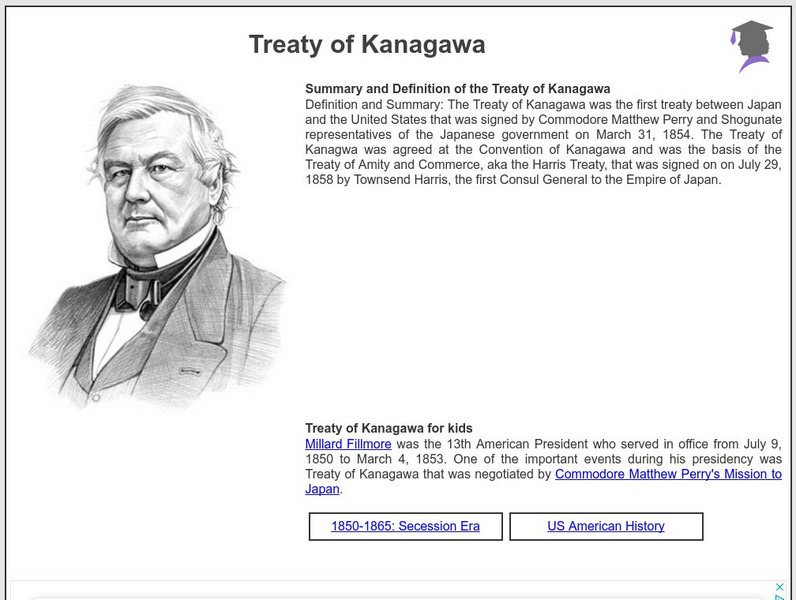 Siteseen: American Historama: Treaty of Kanagawa Article