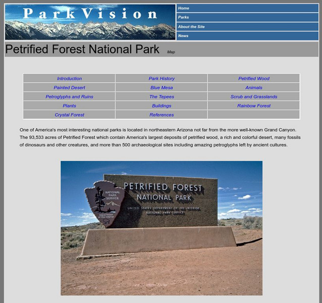 Park Vision: Petrified Forest National Park Graphic Park Vision: Petrified Forest National Park Graphic