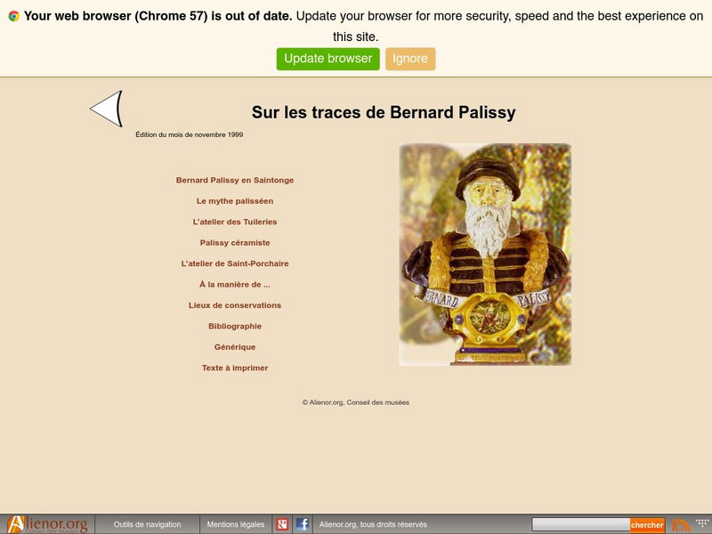 Sur Les Traces De Bernard Palissy Website Sur Les Traces De Bernard Palissy Website