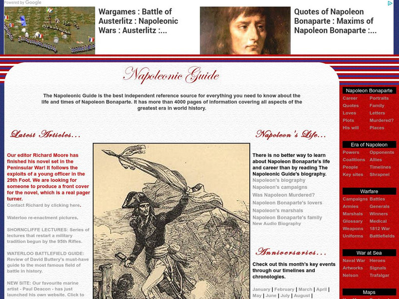 Napoleonic Guide Website Napoleonic Guide Website