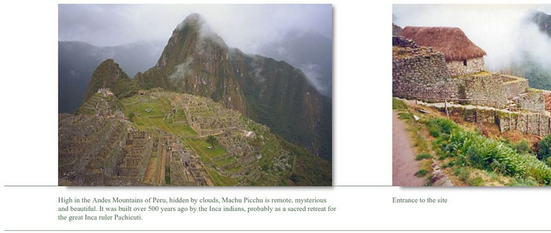 Machu Picchu Graphic Machu Picchu Graphic