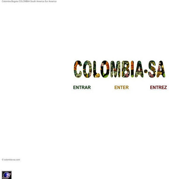 Colombia, South America Website Colombia, South America Website