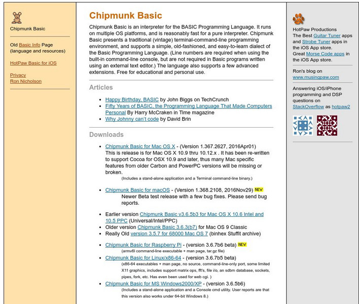 Basic Programming Language Resources Website Basic Programming Language Resources Website