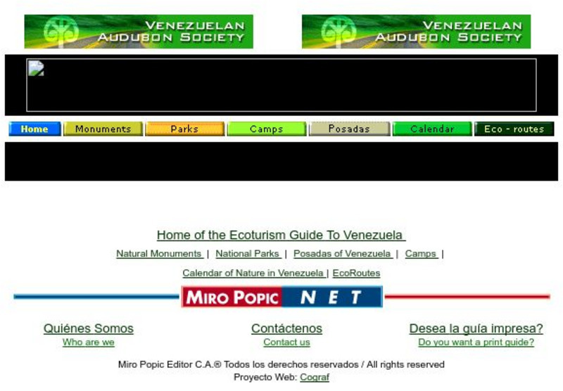 Ecotourism Guide to Venezuela: National Parks Website Ecotourism Guide to Venezuela: National Parks Website