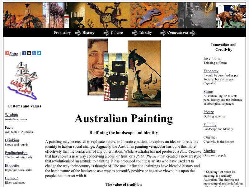 Australian Paintings: The Value of Tradition Unit Plan Australian Paintings: The Value of Tradition Unit Plan