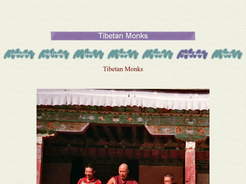 People and Places of the World: Tibetian Monks Graphic