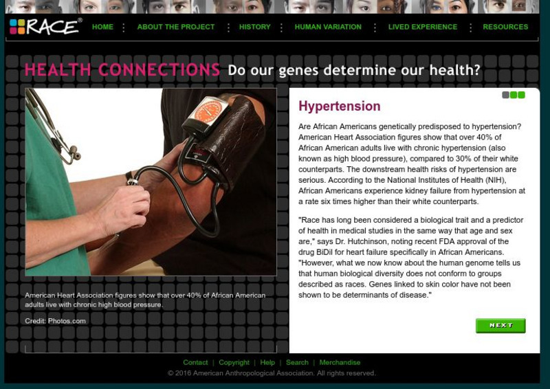 Understanding Race: Hypertension Handout Understanding Race: Hypertension Handout