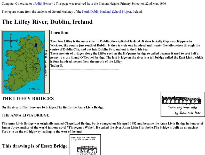 The Liffey River, Dublin, Ireland Website The Liffey River, Dublin, Ireland Website