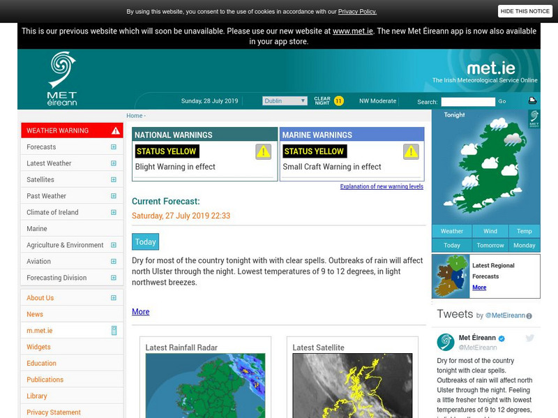 Climate of Ireland Website Climate of Ireland Website