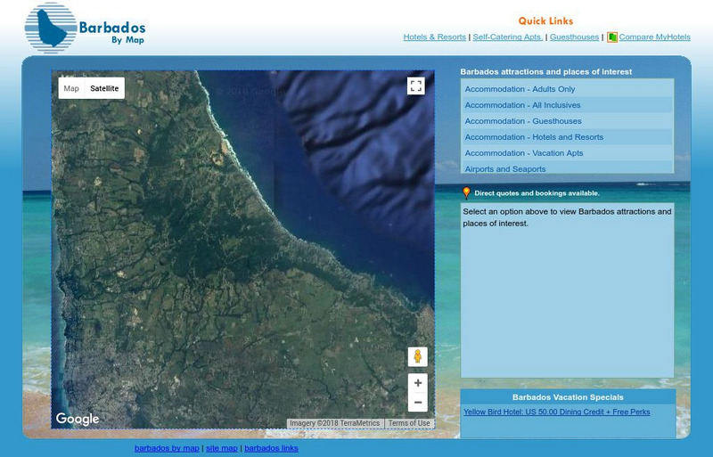 Barbados by Map Graphic Barbados by Map Graphic