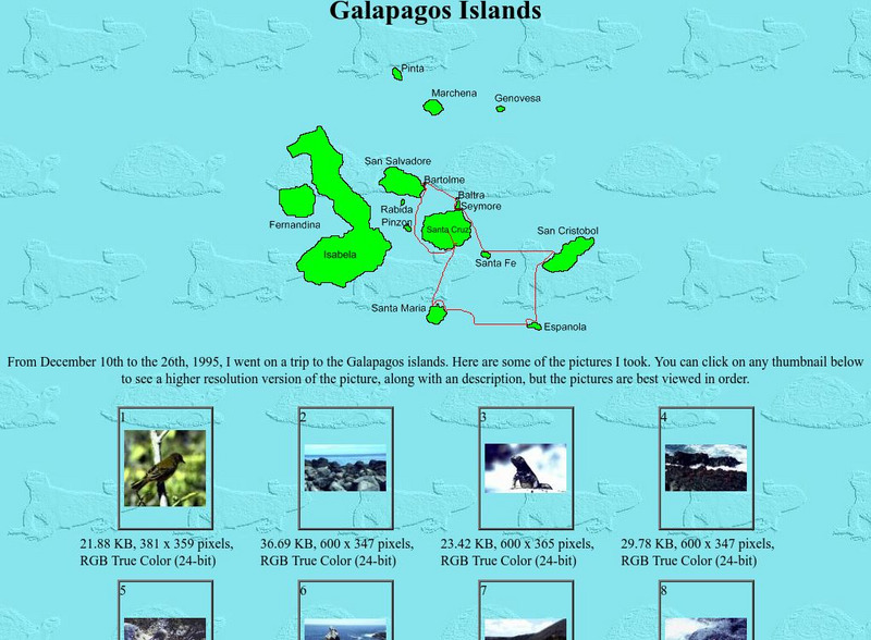 Galapagos Islands Graphic Galapagos Islands Graphic