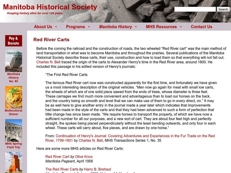 Red River Carts Website Red River Carts Website