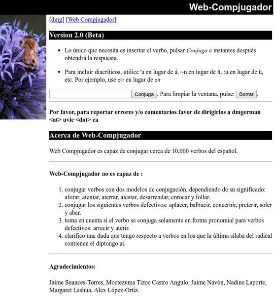 Turingmachine.org: Compjugador Website Turingmachine.org: Compjugador Website