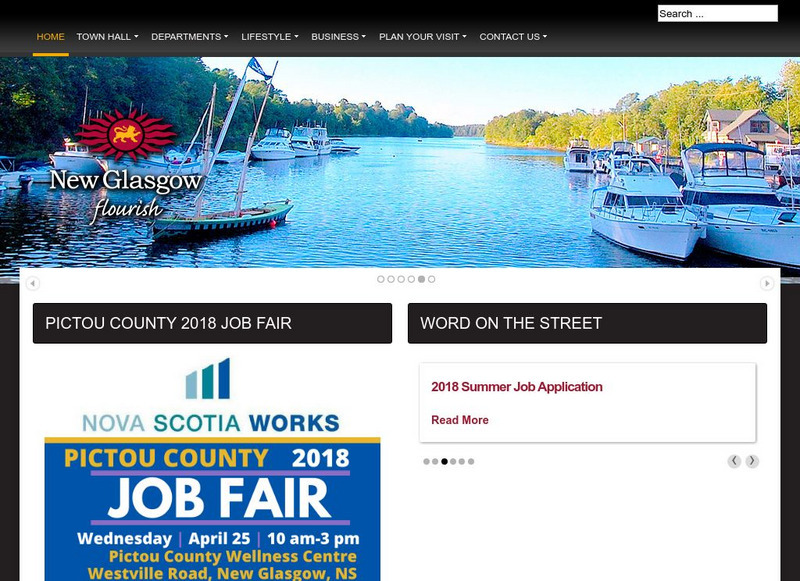 Town of New Glasgow Website