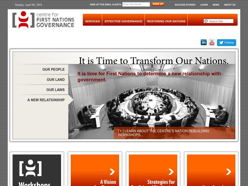 First Nations Governance Website