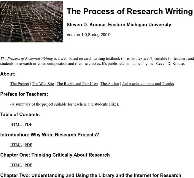 The Process of Research Writing Activity The Process of Research Writing Activity