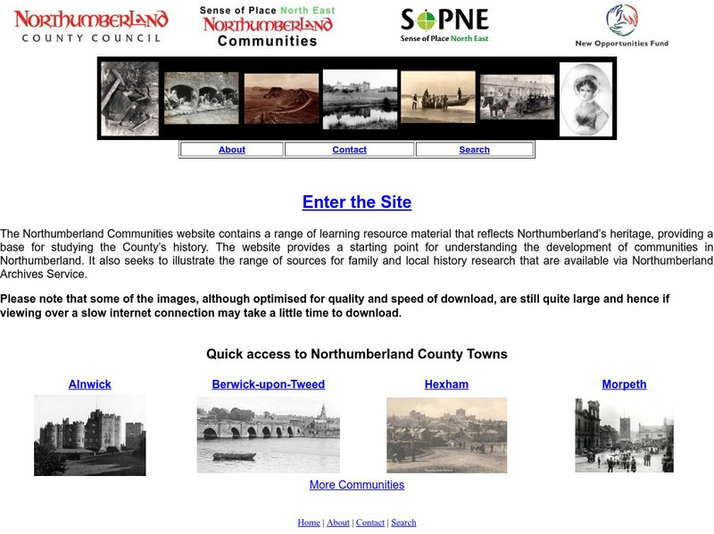 Northumberland County Council: Northumberland Communities Website