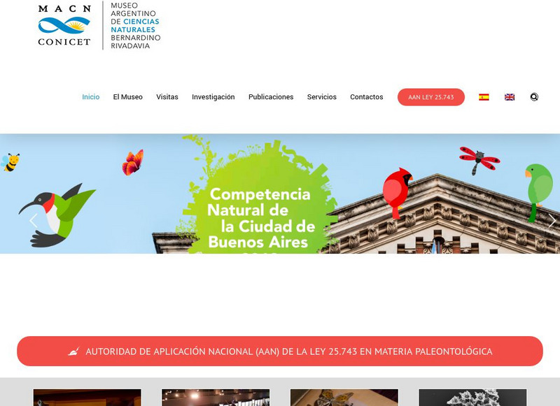 Museo Argentino De Ciencias Naturales Website Museo Argentino De Ciencias Naturales Website