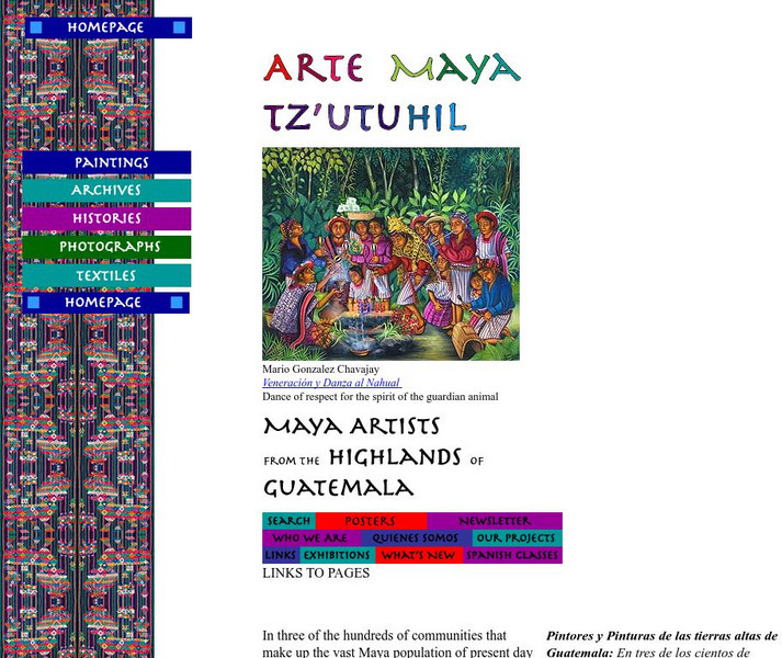 Arte Maya Tz'utuhil Website Arte Maya Tz'utuhil Website