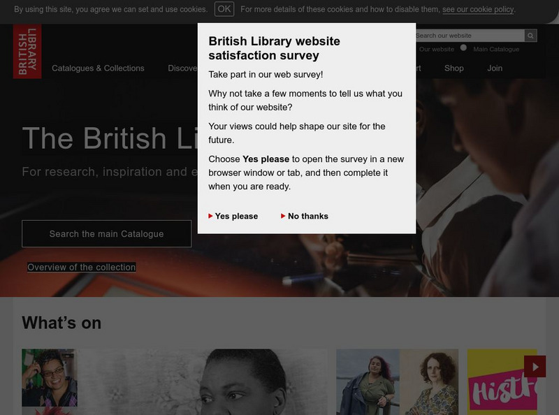 British Library: Explore the World's Knowledge Activity British Library: Explore the World's Knowledge Activity