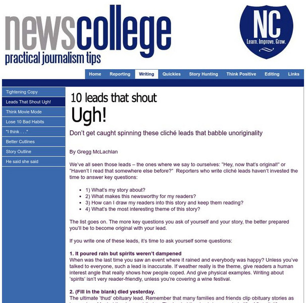 10 Leads That Shout Ugh! Article