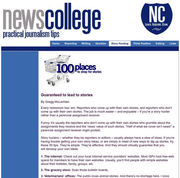 50 Places to Shop for Stories Activity