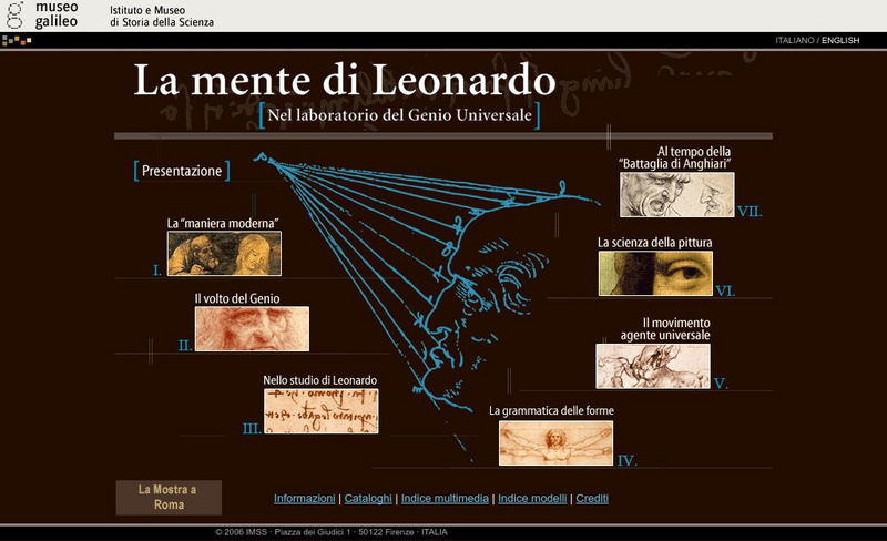 Institute and Museum of the History of Science: Mind of Leonardo Website Institute and Museum of the History of Science: Mind of Leonardo Website