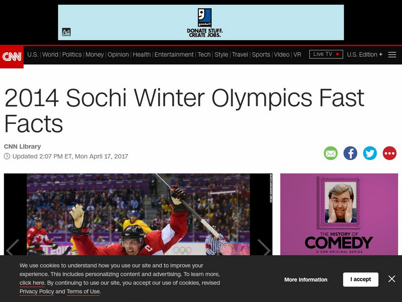 Cnn: 2014 Sochi Winter Olympics Fast Facts Article Cnn: 2014 Sochi Winter Olympics Fast Facts Article