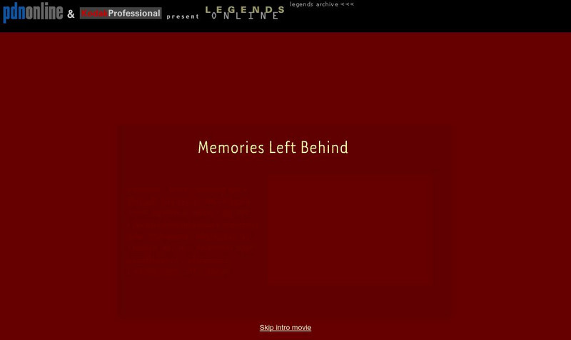 Pdn and Kodak Professional: Gordon Parks: Memories Left Behind Website Pdn and Kodak Professional: Gordon Parks: Memories Left Behind Website