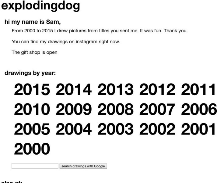 Exploding Dog Graphic