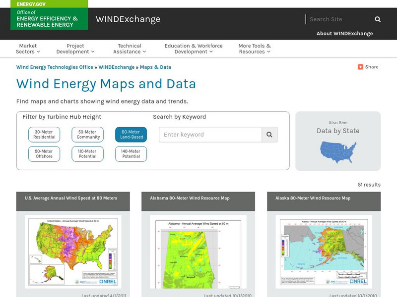 U.s. Department of Energy: Wind Program: Wind Powering America: Maps Graphic U.s. Department of Energy: Wind Program: Wind Powering America: Maps Graphic