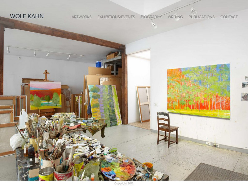 Wolf Kahn Handout Wolf Kahn Handout