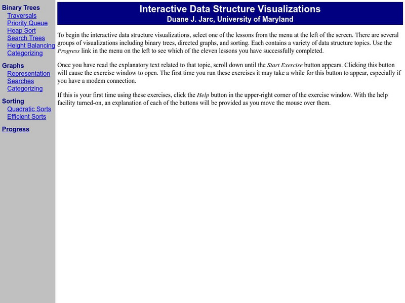 Interactive Data Structure Visualizations: Quick Sort Website Interactive Data Structure Visualizations: Quick Sort Website