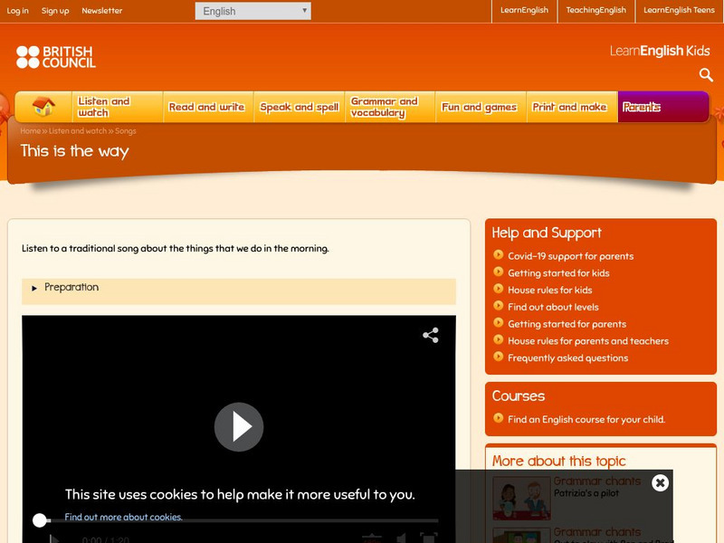 Learn English Kids: This Is the Way Instructional Video Learn English Kids: This Is the Way Instructional Video