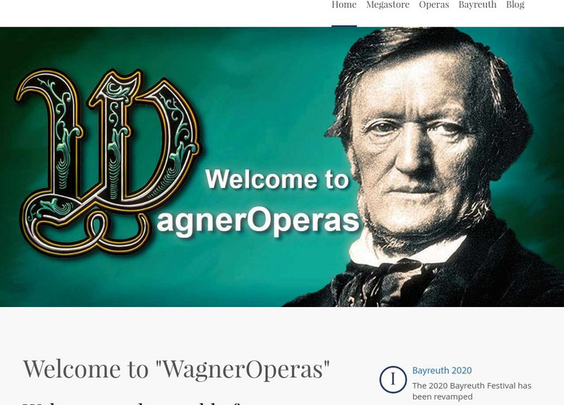 Richard Wagner and His Operas Handout