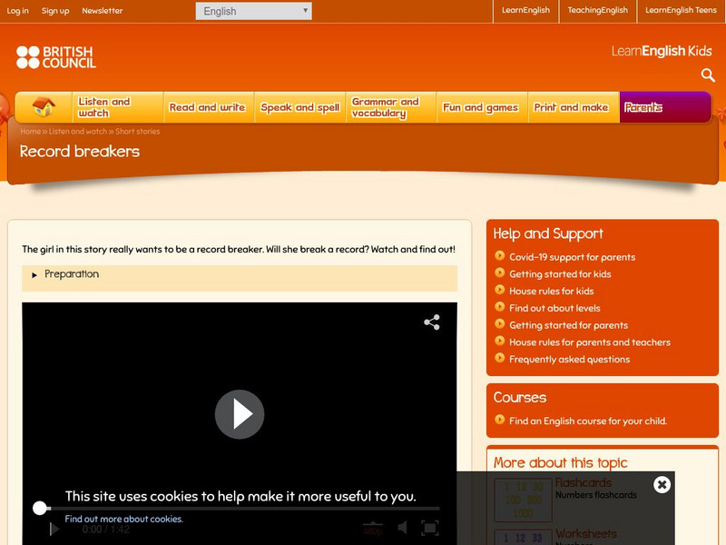 British Council: Learn English Kids: Record Breakers (Song and Jigsaw Puzzle) Instructional Video British Council: Learn English Kids: Record Breakers (Song and Jigsaw Puzzle) Instructional Video