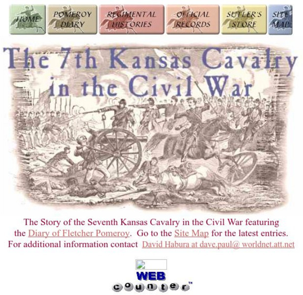 7th Kansas Cavalry in the Civil War Website