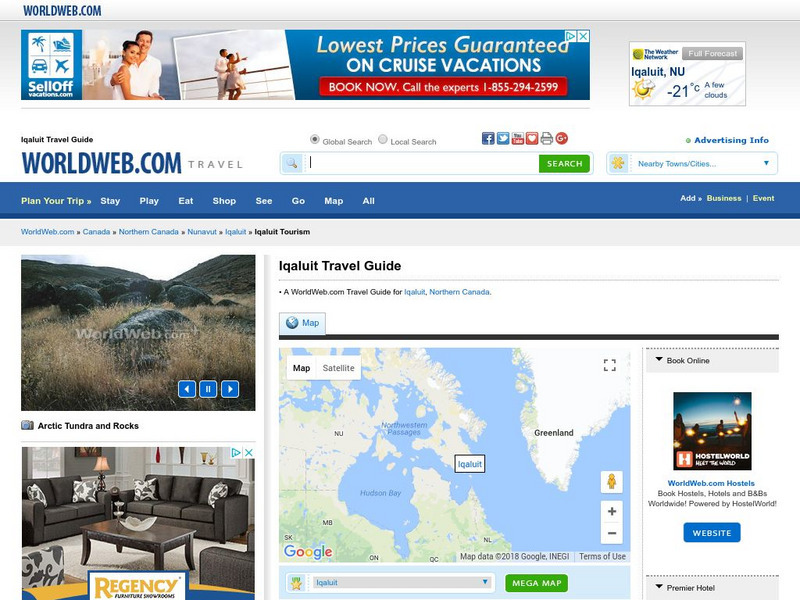 Iqaluit Travel and Tourism Handout