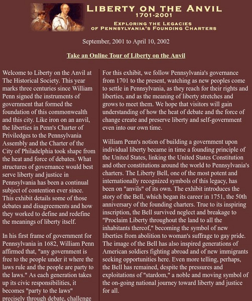 Historical Society of Pennsylvania: Liberty on the Anvil Activity Historical Society of Pennsylvania: Liberty on the Anvil Activity