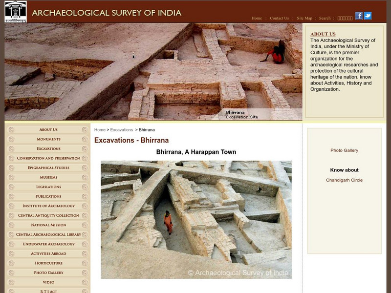 Archaeological Survey of India: Bhirrana, a Harappan Town Graphic Archaeological Survey of India: Bhirrana, a Harappan Town Graphic